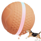 Moving Dog Toy Smart Interactive Pet Ball Automatic Moving Ball Rotating Waterproof Dog Chew Toy Ball for Backyard Park Garden