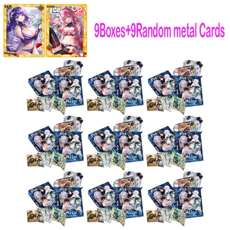 2024 Newest Hua Ye Xiang Feng Collection Card Waifu Blind Box CCG ACG TCG Game Palying Doujin Toys And Hobbies Gift