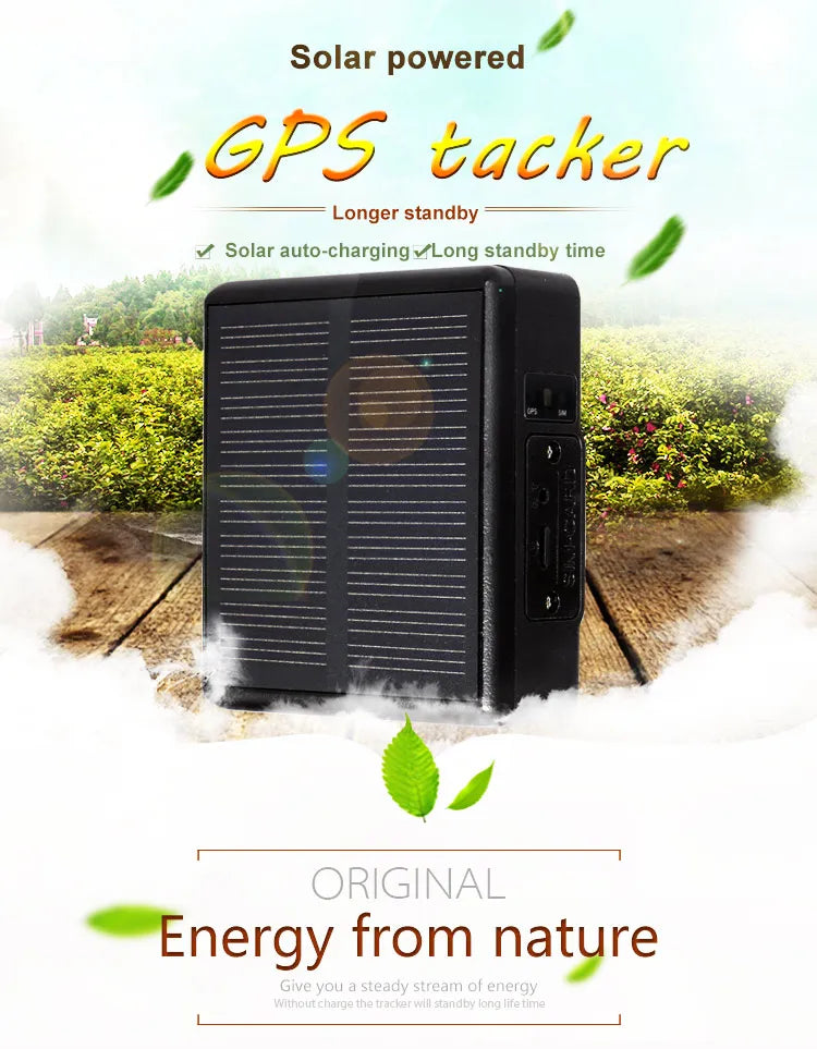 Mini Solar GPS Tracker RF-V24+ Waterproof IP67  WIFI Cattle Cow Sheep Horse Camel Tracking Device