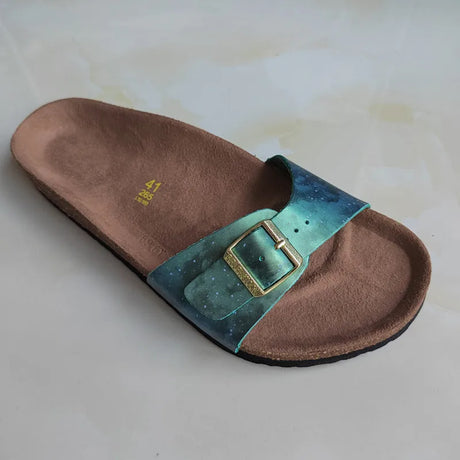 Children Adult Summer Slippers Customized B K S One Strap Sandals