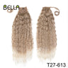 Bella Curly Synthetic Hair Ponytail Extensions 30 Inch Long Curly Ponytail Clip In Hair For Women Wrap Around