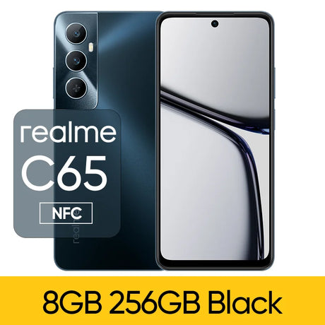 Russian Version realme C65 Smartphone Helio G85 Octa-Core 50MP AI Camera 6.67" 90Hz 45W SUPERVOOC Charge 5000mAh Battery NFC