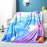 Lovely girl blanket sofa blanket air conditioning cover blanket blankets for beds cute blanket children‘s blanket