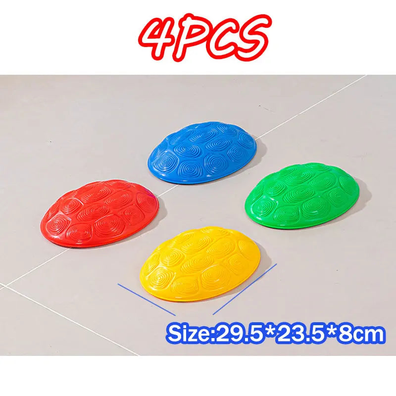 Children Balance Stepping Stones Sports Toys Sensory Integration Training Parish Party Indoor Outdoor Social Game Autism Therapy