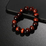 Original Lightning Red Tiger Eye Bracelets Men 6-16mm Natural Energy Stone Round Beads Bracelets for Women Soul Jewelry Pulsera