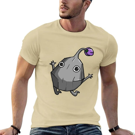 Rock Jumping Pikmin T-Shirt summer tops Blouse plain t shirts men