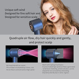 Professional LeaflessHair Dryers Negative Ionic Blow Dryer Household Appliance Personal Hair Care Styling Best Gift For Woman