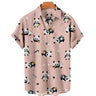 Duck 3d Print Summer Beach Shirt Men Floral Fashion Hawaiian Casual Short Sleeve Single-Breasted Imported Clothing Streetwear