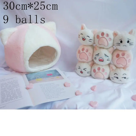 New Kawaii Animal Balls Pudding Candy Bag Pillow Plush Stuffed Mini Doll of Donut Boba Milk Tea Bat Newt Cat Nap Plushie