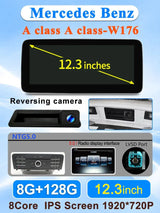 Snapdragon665 8Core Android12 System Apple Carplay Car Video Player Navigation Multimedia Screen For Mercedes Benz A Class W176