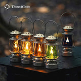 Thous Winds Twilight Camping Lantern Outdoor Portable Camping Light Retro Emotion Oil Lamp Picnic Backpack Tent Camping Supplies