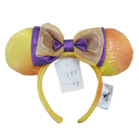 2023 Original Disney Mickey Ears Headband Princess Tinker Bell Cosplay Hairband Festival Party Adult/Kids Hair Accessory