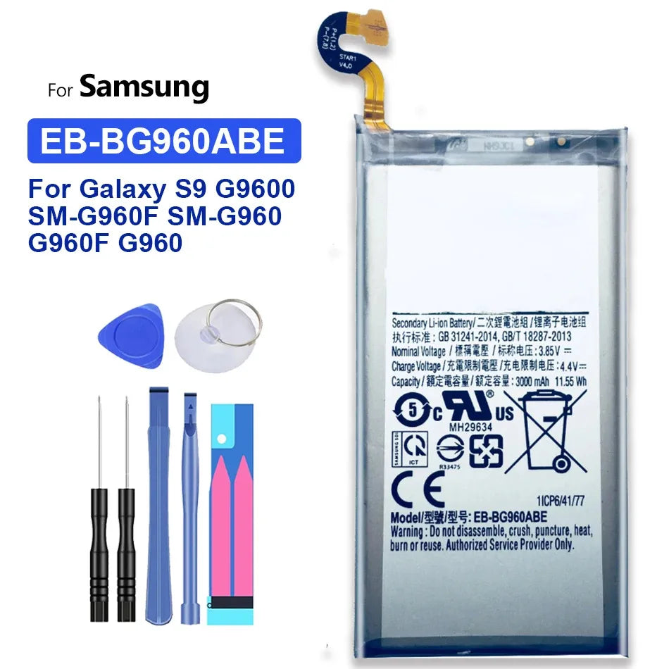 Battery for Samsung Galaxy S9 S8 Plus S5 S3 S4 S7 S6 Edge S7Edge S8Plus Note 8 4 3 Note4 Mobile Phone Bateria