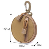 Tactical Bag Phone Coin Purses Key Wallets Holder Small Travel Kit Pocket Keychain Zipper Case Pack Outdoor Molle EDC Pouch