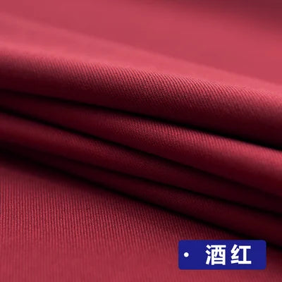 150cm X 50cm Twill Worsted Anti-wrinkle Solid Color JK Uniform Suit Fabric Suits Skirts Pants Dresses DIY Apparel Sewing Fabric