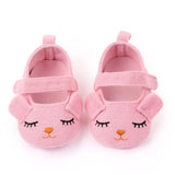 Baby Cute Smile Princess Shoes Solid Colour Knitted Soft Bottom Spring First Toddler Shoes 0-18 Months Newborn Baby Shoes Girl