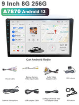 A7870 Android 13 Car Radio Automotive Multimedia Player Wireless CarPlay Car Stereo Bluetooth Universal Auto Intelligent Systems