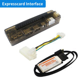 EXP GDC External Laptop Video Card Dock Laptop Docking Station Graphics Card Adapter Mini PCI-E NGFF M.2 A E Key Expresscard