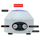 800MINI Electric Blood Centrifuge Laboratory Prp Plasma Centrifuge Machine 15ML*6 Centrifuge Tube 4000rpm 110/220V