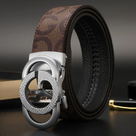 Luxury Vintage Designer Brand belt Width 34mm Belt Men High Quality Genuine Leather Women Belt Dress Strap for Jeans Waistband