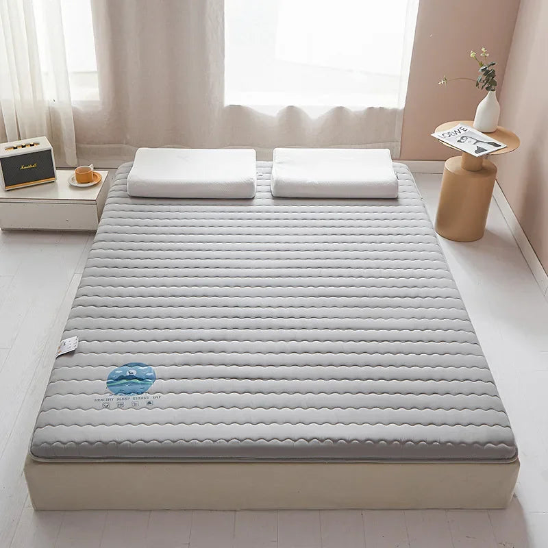 Thick Bed Mattress Toppers Memory Foam Magic Fabric Antibacterial Mattress Mattress Soft Quilt Pad Comfortable Bed Cushion