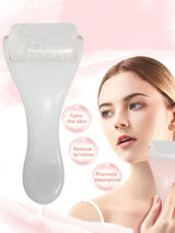 Ice Face Roller Massager Pink Rolling Massage Skin Lifting Anti-wrinkles Pain Relief Multi-Body Massager Tool Skin Care Tools