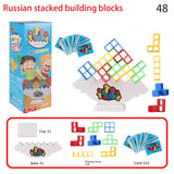 Balance Stacking Board Bricks Kids Adults Tower Block Toys for Family Parties Baby Girls montessori Puzzle Games Building blocks