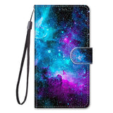 Leather Magnetic Case For Samsung Galaxy A25 A24 A14 4G A34 A54 5G SM-A256B A245F Phone Cover Flip Wallet Painted Funda Etui