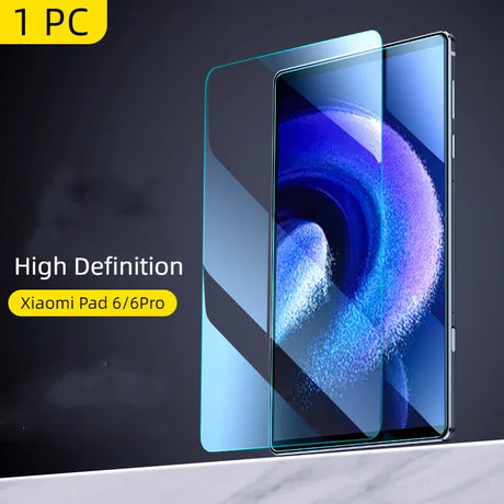 SmartDevil Tempered Glass for Xiaomi Mi Pad 6 11 inch Pad 5 5Pro 12.4 inch Tablet 9H Screen Protector HD Anti Blue Ray with Tool