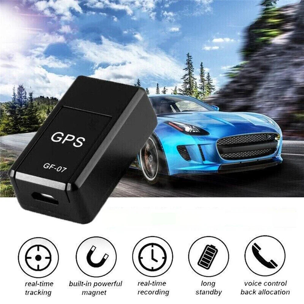 Car Real Time Tracking GF-07 GPS Tracker Magnetic Anti Theft SIM Message Positioner Daily Waterproof Car Tracker Car Accessories