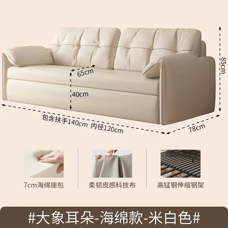Metal Double Living Room Sofas Foldable Cream Theater Outdoor Couch Designer Upholstered Sofa Sala De Estar Bedroom Furniture
