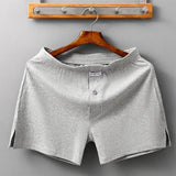 Sexy Men Cotton Boxer Briefs Convex Pouch Underwear Shorts Trunks Comfort Underpants Threaded Arrow Pants Elastic Male Panties