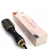 LISAPRO One-Step Hot Air Brush&Volumizer PLUS 2.0 Hair Dryer and Hair Styler New Black Golden Hair Curler Brush