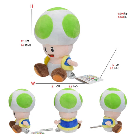 41 Styles Mario Plush Toys Goomba Toad Yoshi Boo Kamek Shy Guy Nabbit Koopa Troopa Ice Flower Anime Stuffed Cartoon Peluche Doll