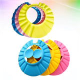 6 PCS Baby Shampoo Shield Infant Shower Cap Caps Hair Care Practical Bathing Child