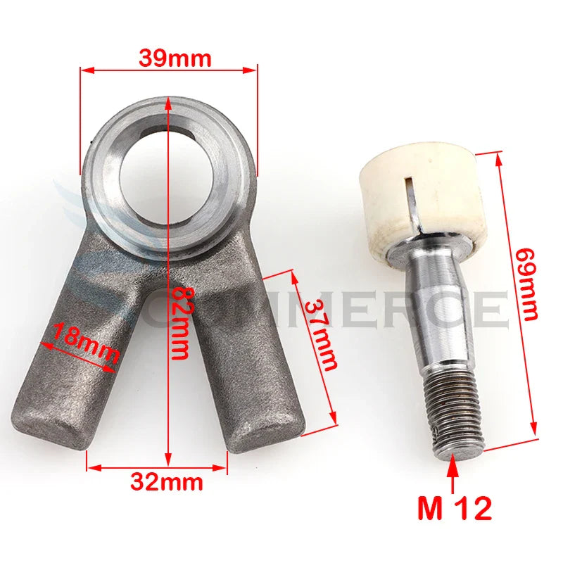 1Set M10/M12 Swing Arm Ball joint Kits Fit For Chinese 110cc- 250cc ATV UTV Go Kart Buggy Quad Bike Welding Accessories