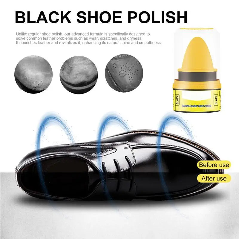 Shoe Polish Car Interior Leather Cream Conditioner Leather Bag And Furniture Cleaner Polish Shoe Care Kit For Leather Boot