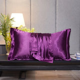 100% Pure Silk Pillowcase 2 PCS Queen King Size for Hotel Home Soft Healthy Cushion Cover Pillowcase Silk Pillow Case 48*74CM