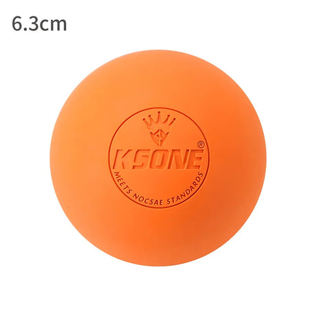 Rubber Fascia Massage Ball Yoga Fitness Muscle Relaxation Pain Relief Lacrosse Massage Ball Portable Physiotherapy Ball