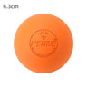 Rubber Fascia Massage Ball Yoga Fitness Muscle Relaxation Pain Relief Lacrosse Massage Ball Portable Physiotherapy Ball