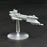 4Pcs Human Navy Firebird Frigate Resin Model Unpainted Battleship Figurines Miniature RPG TableTop Games War Chess Game