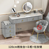 Luxury Nordic Dressing Table Mirror Chair Bedroom LED Modern Dressing Table Drawer Drawer Coiffeuse De Chambre Furniture Makeup