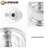 LYNNCHI Motorcycle 220mm Aluminum Rear Wheel Hub Beach Rim For ATV Dune Buggy Scooter Drift Car Go Karting Four Wheel Parts