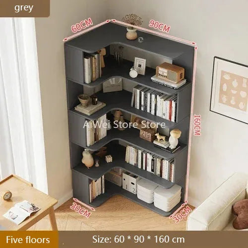 Storage Organizer Bookcases Shelves Magazine Wall Mainstays Racks Living Room Book Shelf Display Magazine Racks Nordic Furniture