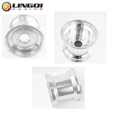 LYNNCHI Motorcycle 220mm Aluminum Rear Wheel Hub Beach Rim For ATV Dune Buggy Scooter Drift Car Go Karting Four Wheel Parts