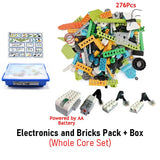 280Pcs/Set EV3 STEM WeDo 2.0 Robotics Construction Set Building Blocks Compatible with 45300 Wedo 2.0 Educational DIY Toys