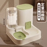 New Automatic Feeding and Watering Device Dog Bowl Cat Basin 2-in-1 Water Dispenser Cat Bowl Pet Supplies Pet Supplies