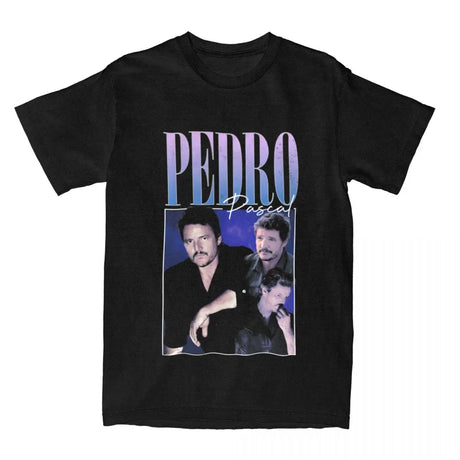 Bootleg Pedro Pascal T Shirt Vintage T Shirt Unis Streetwear Short Sleeve Pedro Pascal  Plus Size T Shirt Women