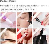 Transparent Twist Pens Empty Nail Oil Pen with Brush Empty Cuticle Oil Pen Cosmetic Container Pen Lip Gloss Tubes wholesale