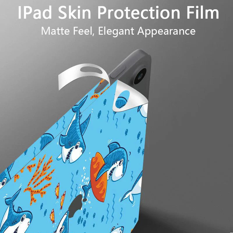 For iPad Skin Cover Sticker Pro 11 12.9" 2020 2021 2022 Air 4 5 10th Gen 10.9 Tablet Decals iPad Skins Stickers Protective Film